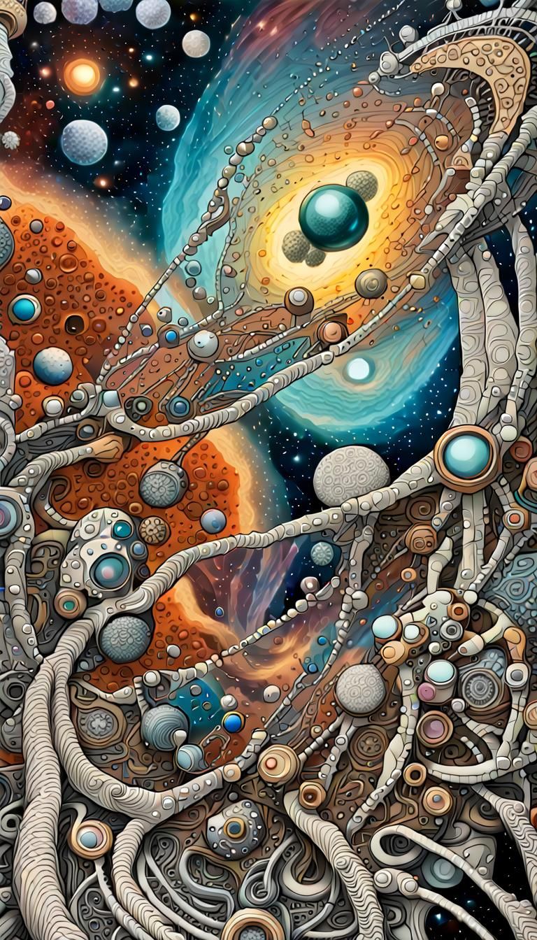 Nebula Masterpiece in Hyperrealism and Intricate Detail