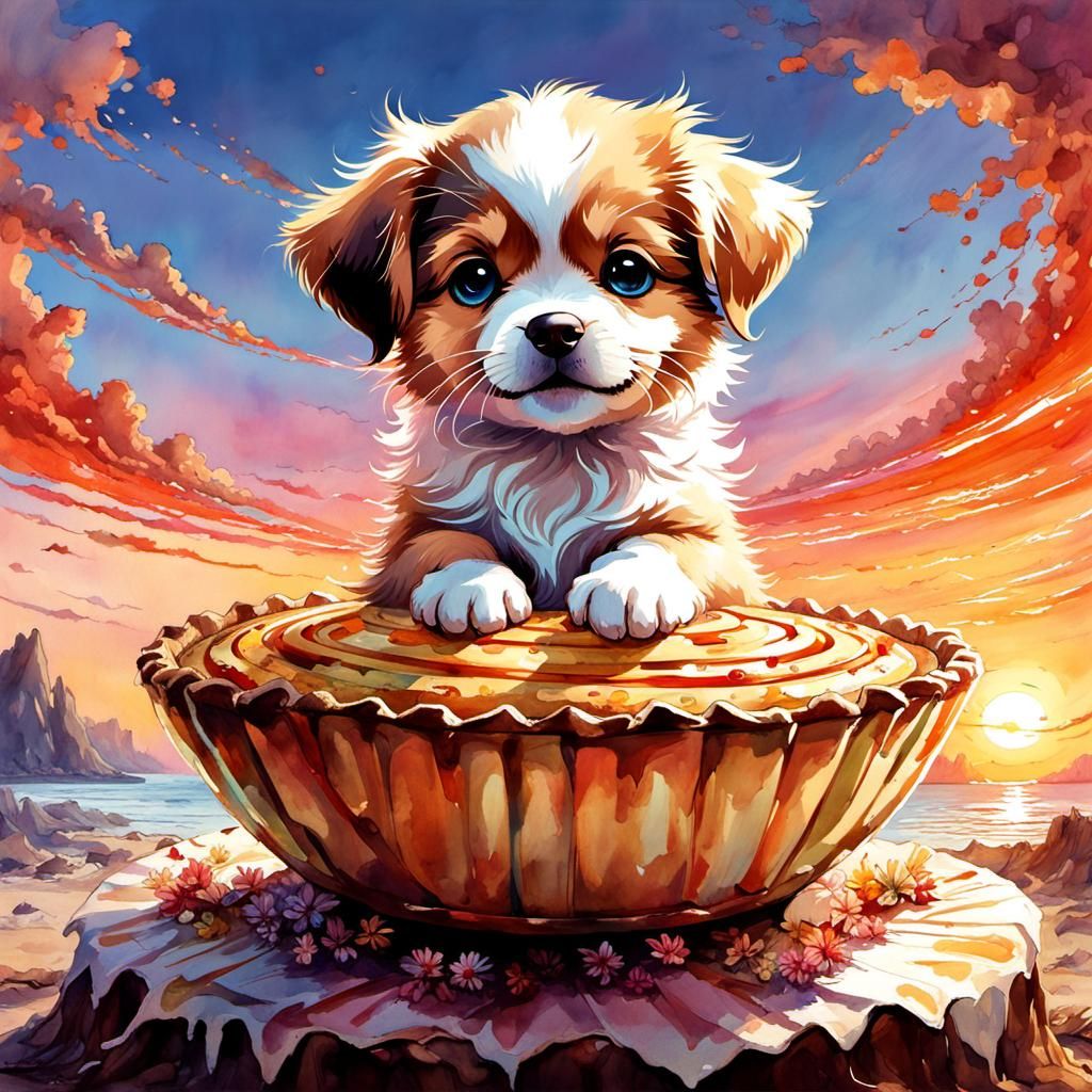 Puppy and Pie