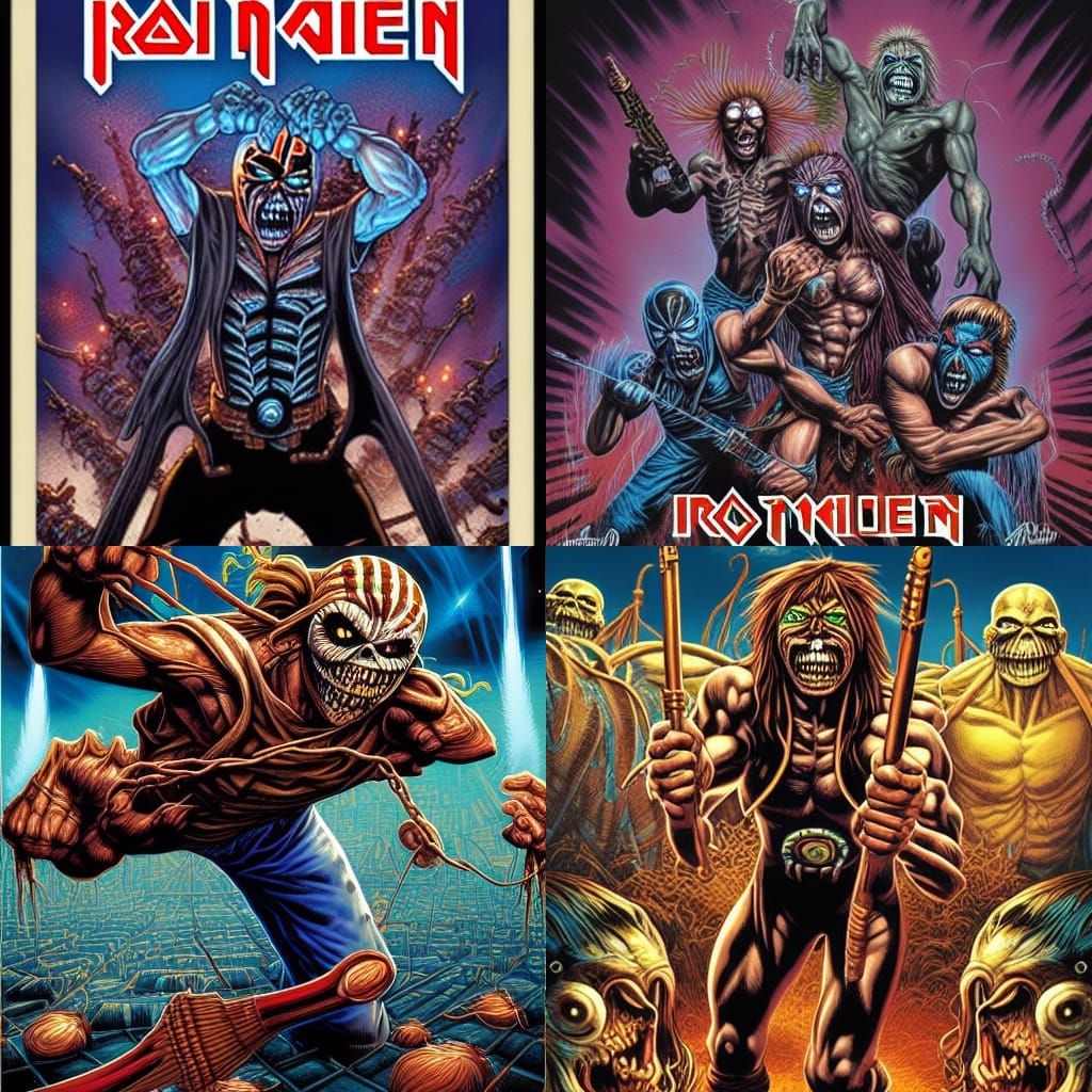 Iron Maiden: Comic Book Art by Mark Brooks & Dan Mumford