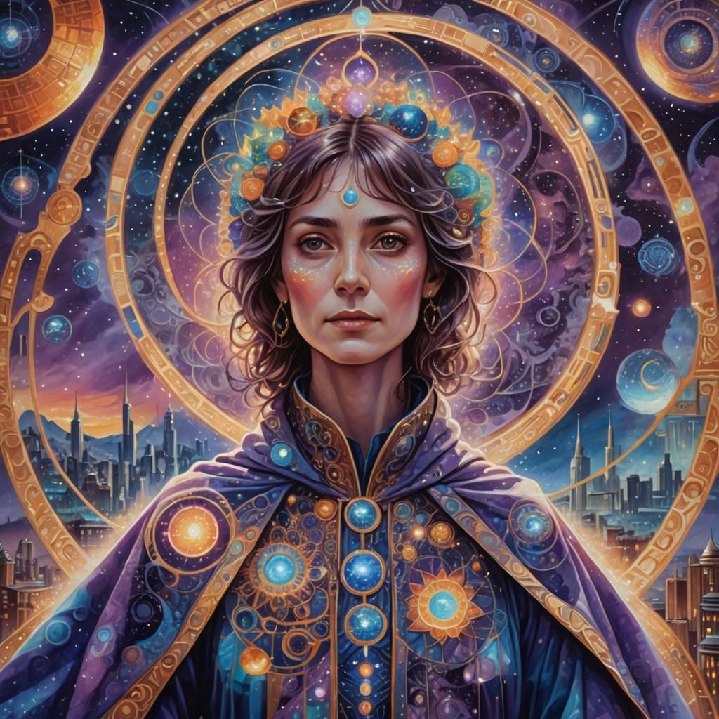 Astral Portrait of Susan Foreman on Gallifrey