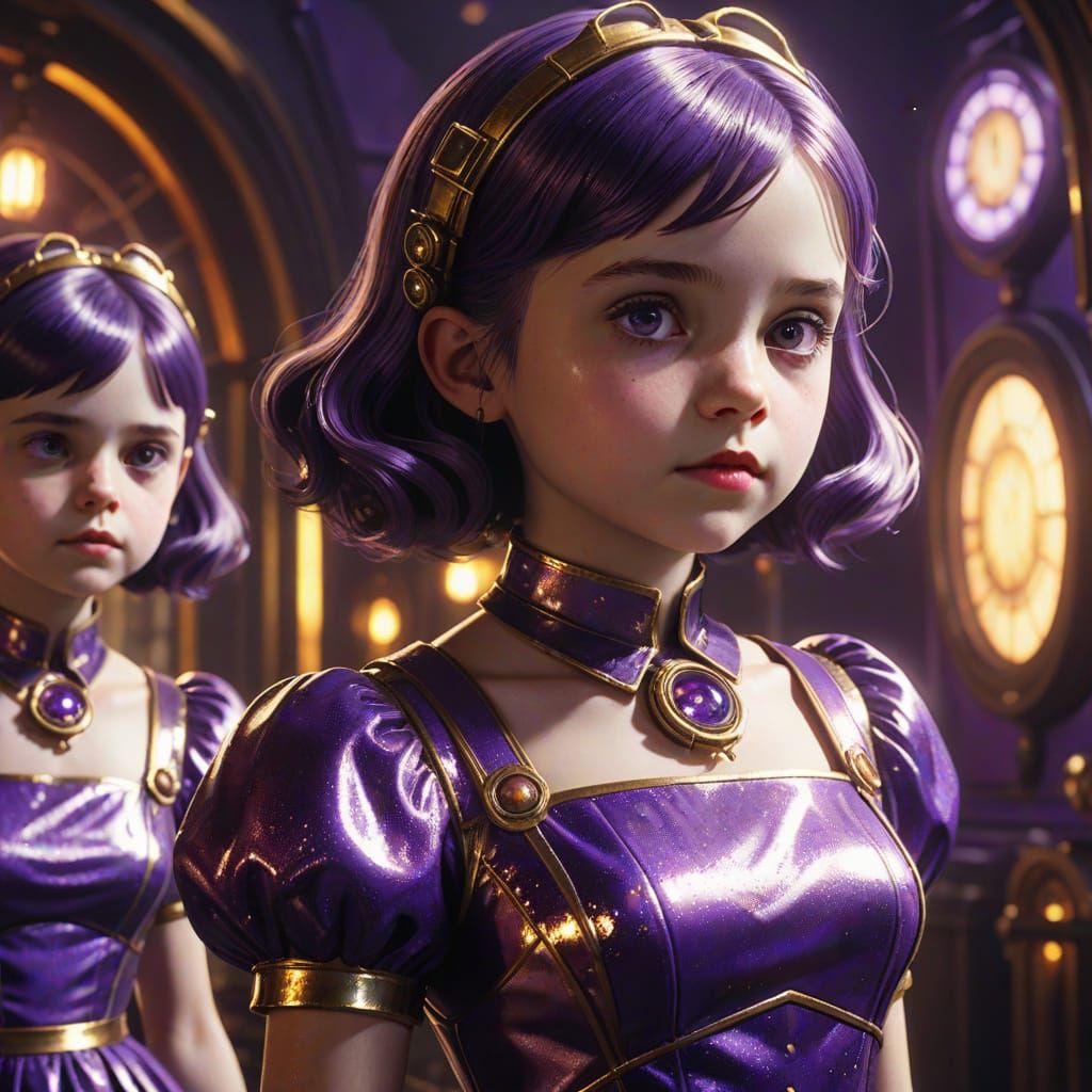 Bioshock Little Sisters with Sparkling Liquid