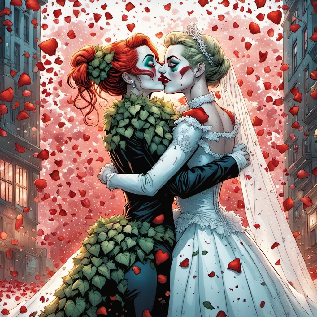 Poison Ivy and Harley Quinn's Valentine's Wedding
