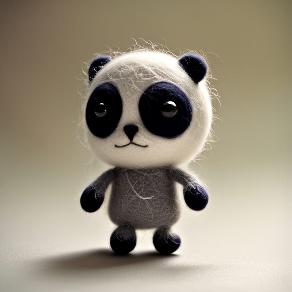 Whimsical Felted Animal Figures