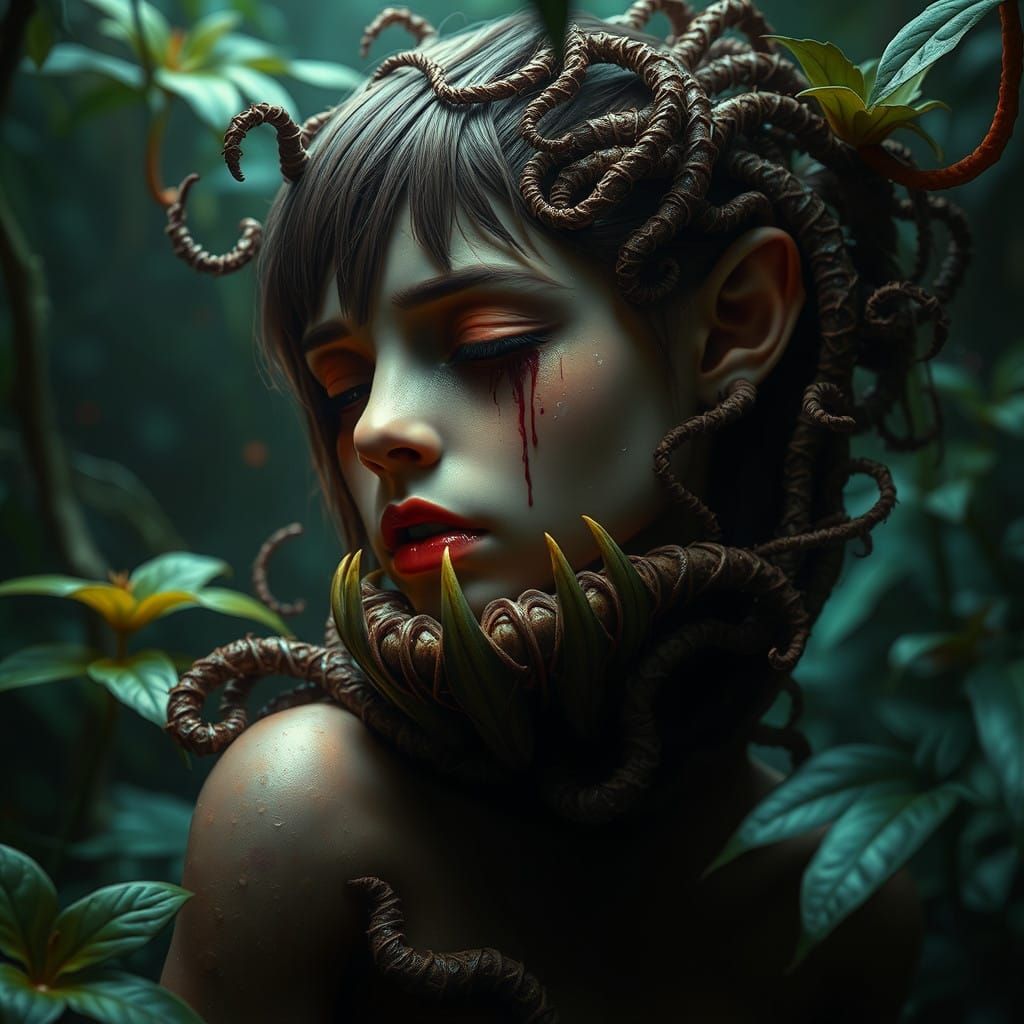 Lonesome Bloom Maiden in a Forgotten Realm