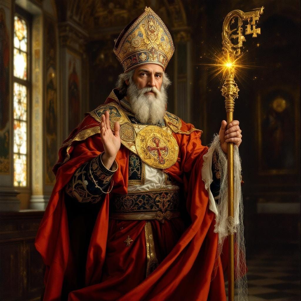 St. Peter Portrait with Keys in Renaissance Style