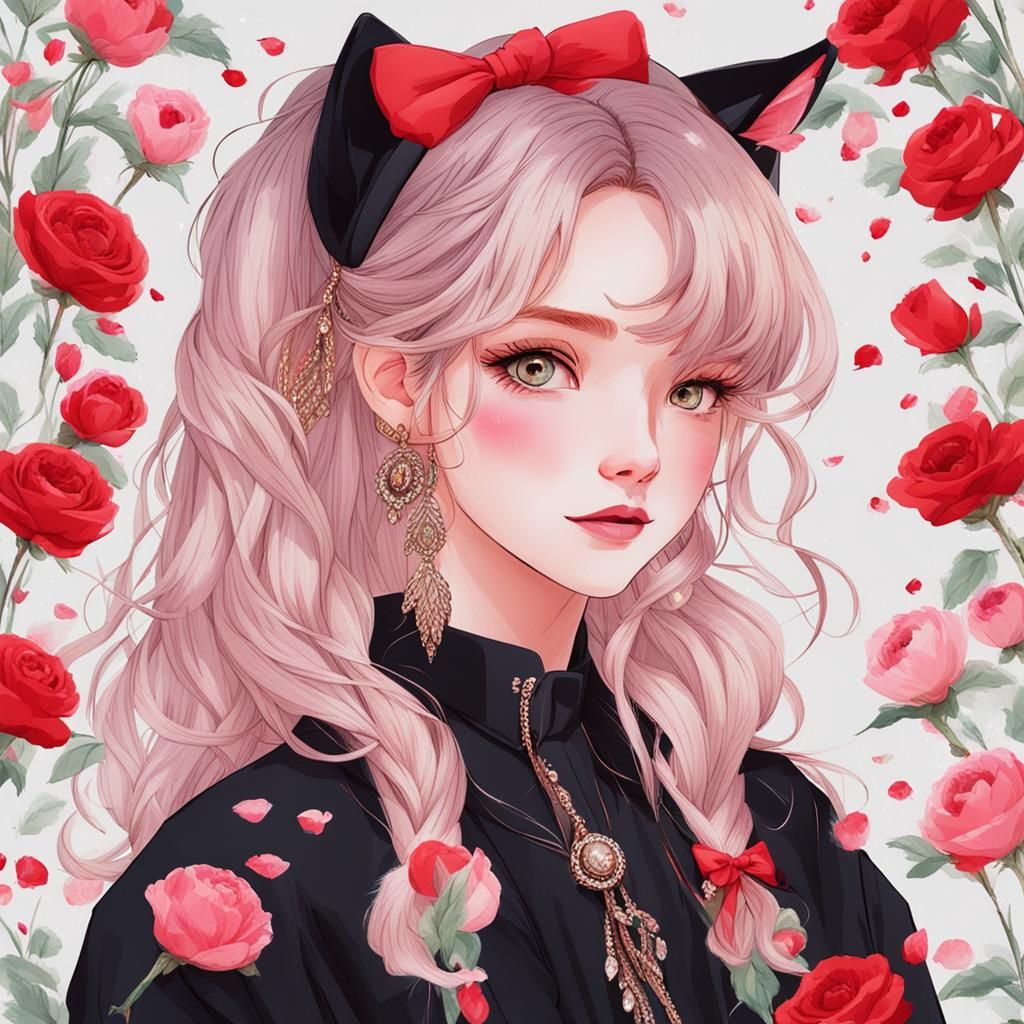 Portrait of a Beautiful Girl
