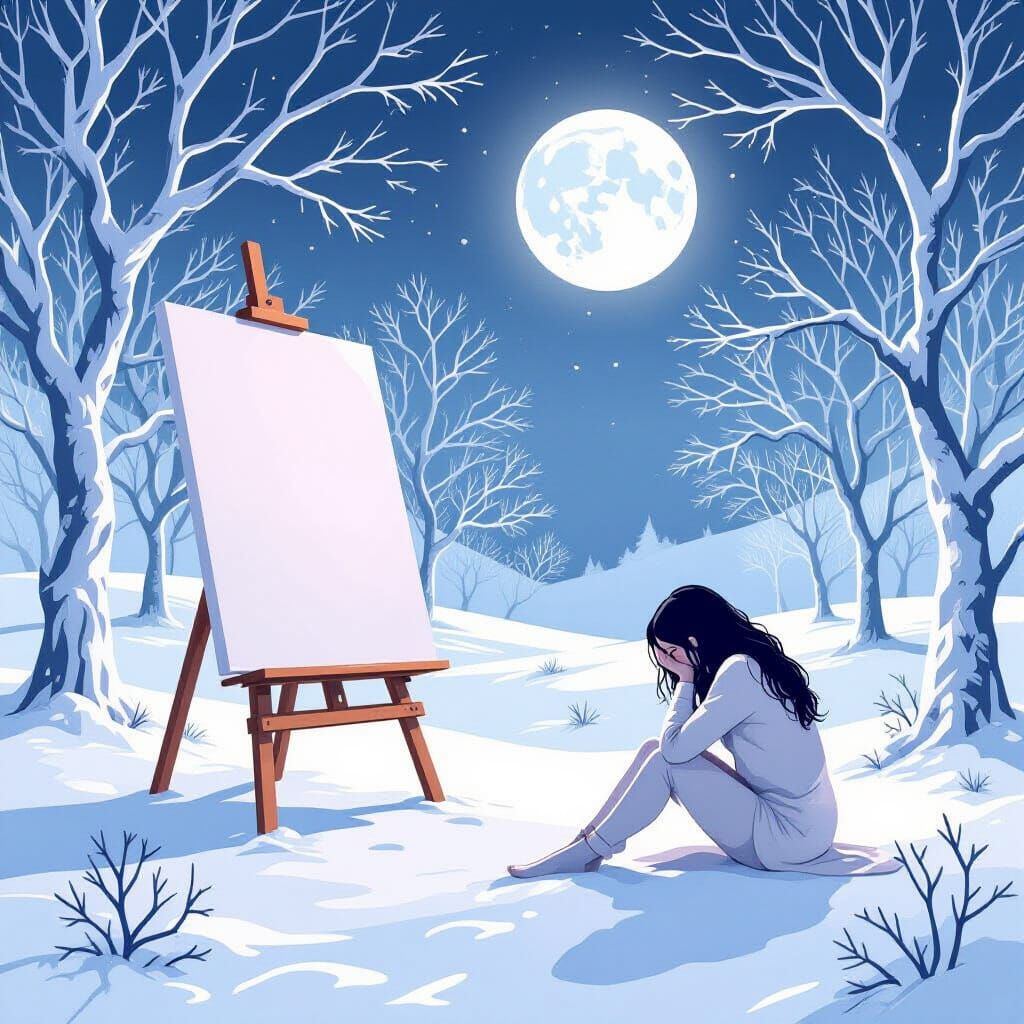 Spectral Pink World Where Creativity Died