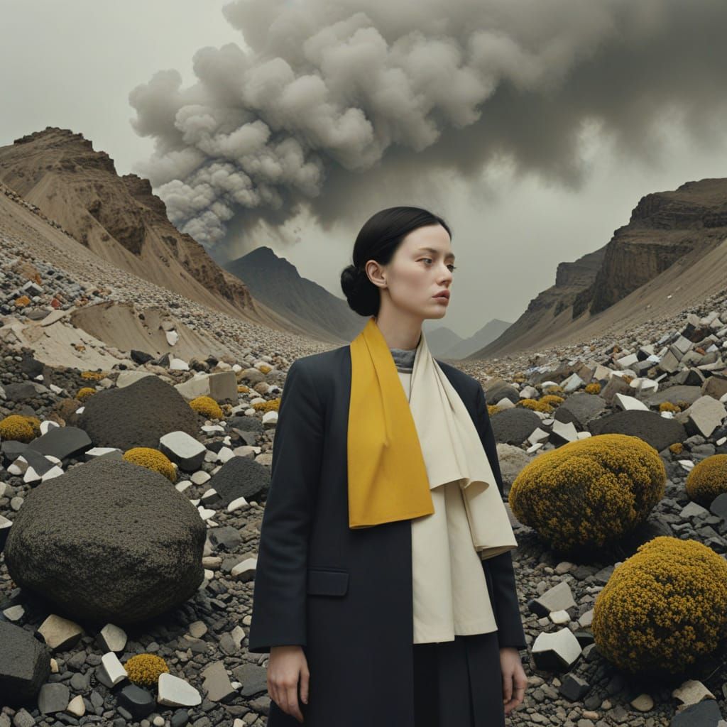 Layered Collage in Spatial Ambiguity