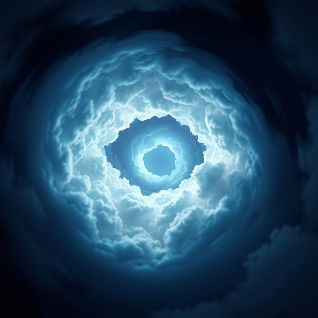 Dramatic Cloudscape in Cinematic Style