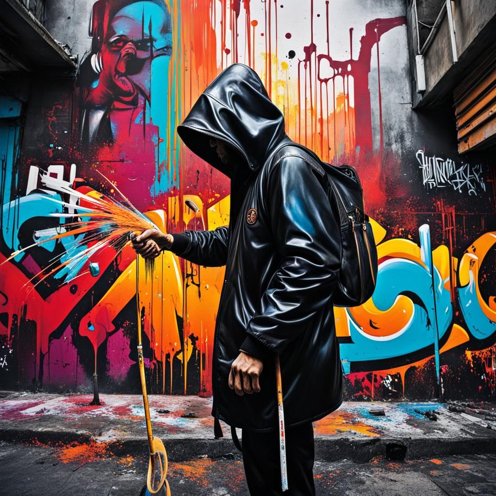 Istanbul Graffiti Art: A Music Master in the City