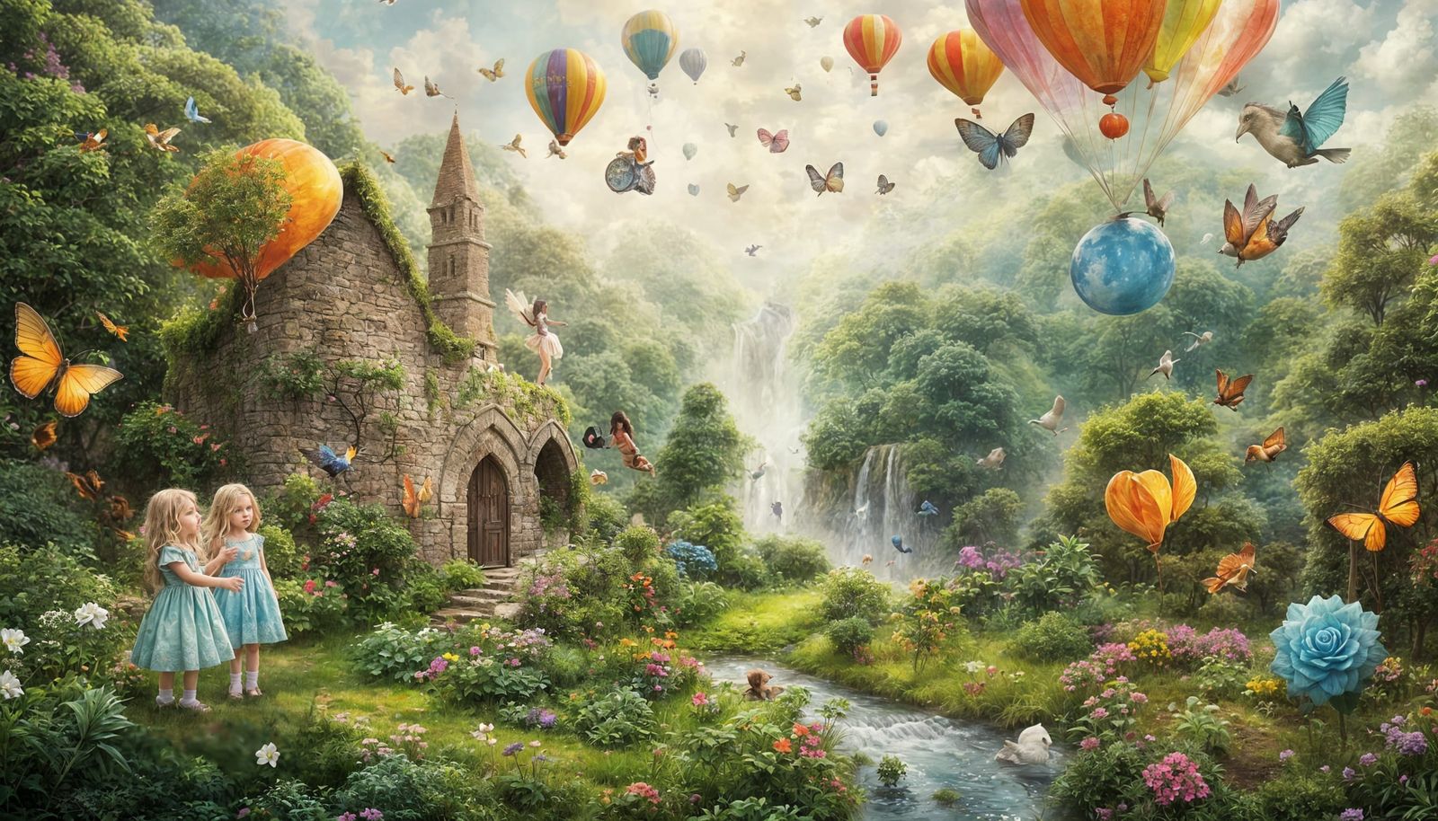 Surreal Dreams of Childhood Wonder