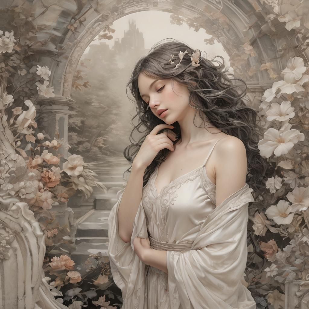 Dreamlike Reverie: A Moment of Introspection