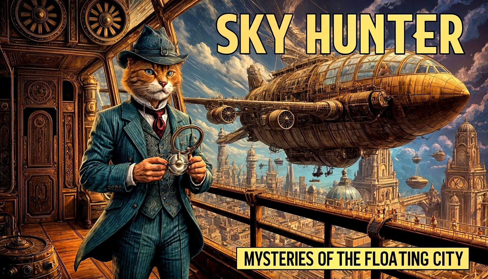 Sky Hunter: Mysteries of the Floating City!