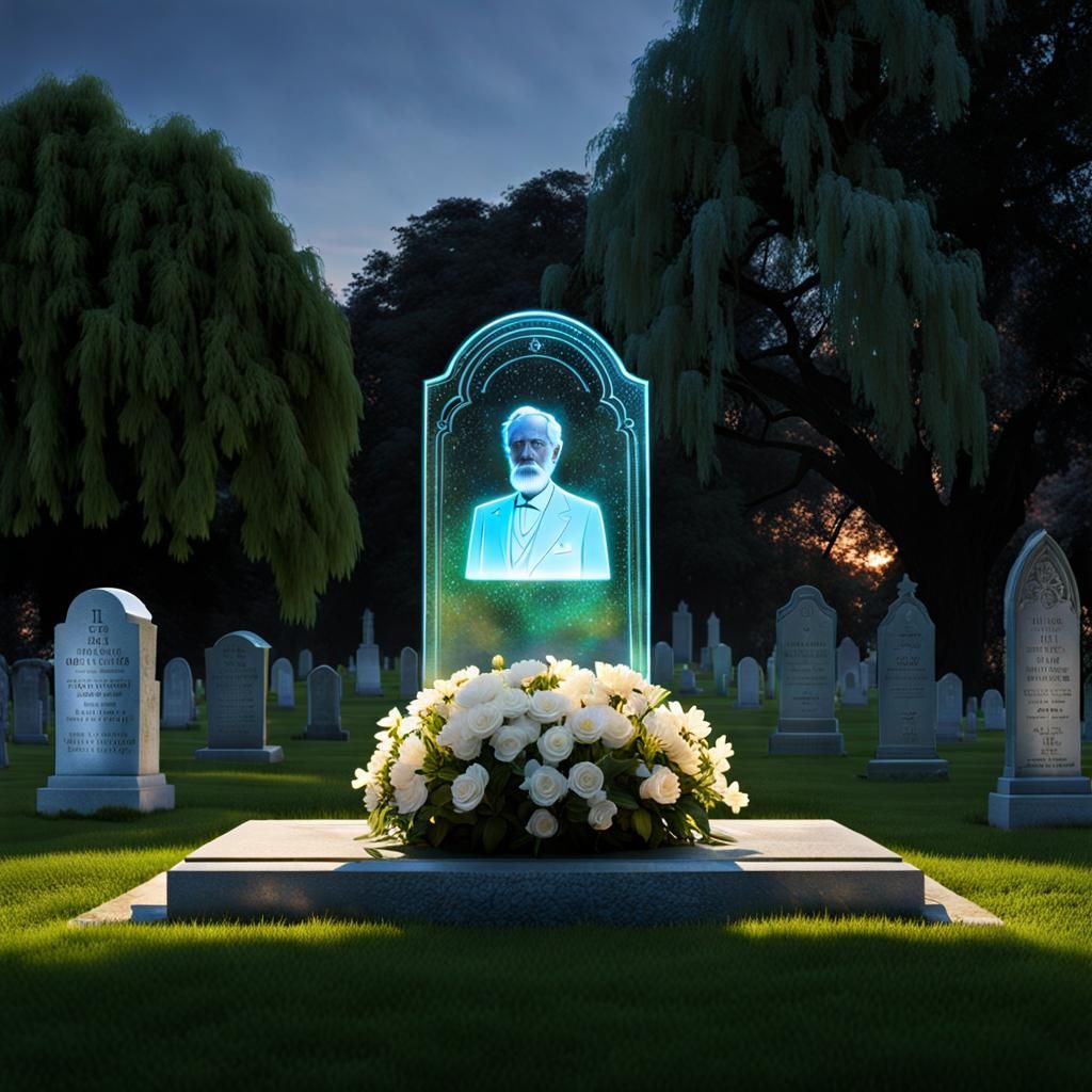 Holographic Headstone