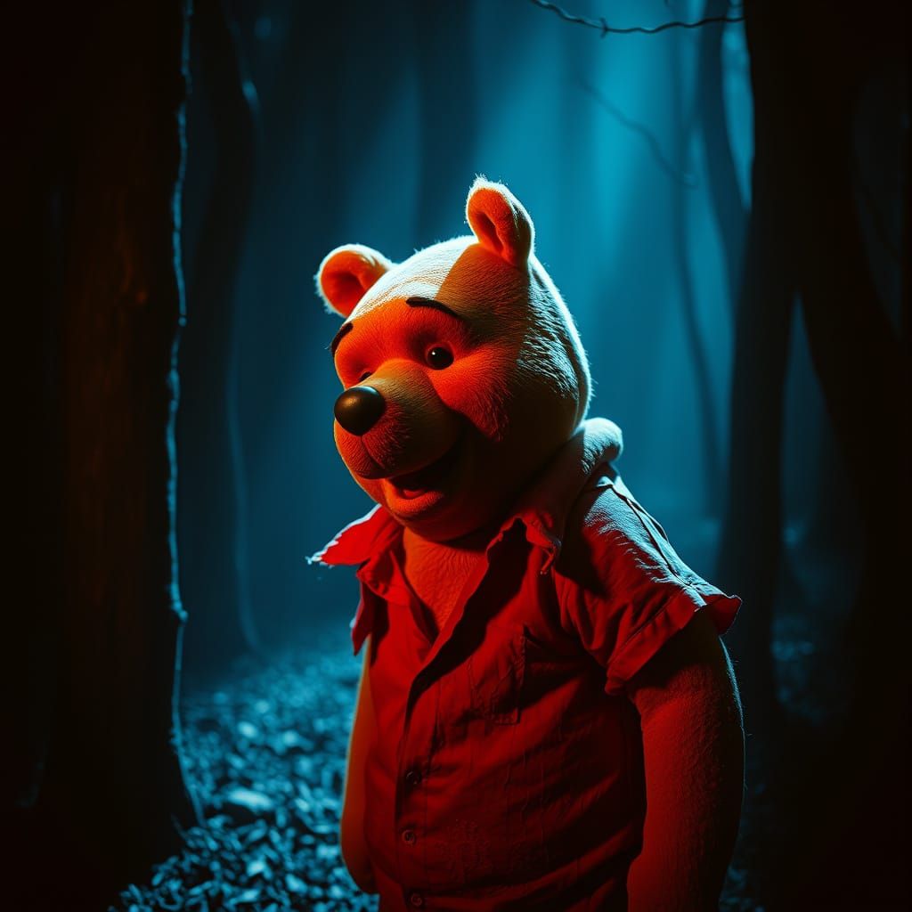 Eldritch Horror Winnie the Pooh in Dark Forest