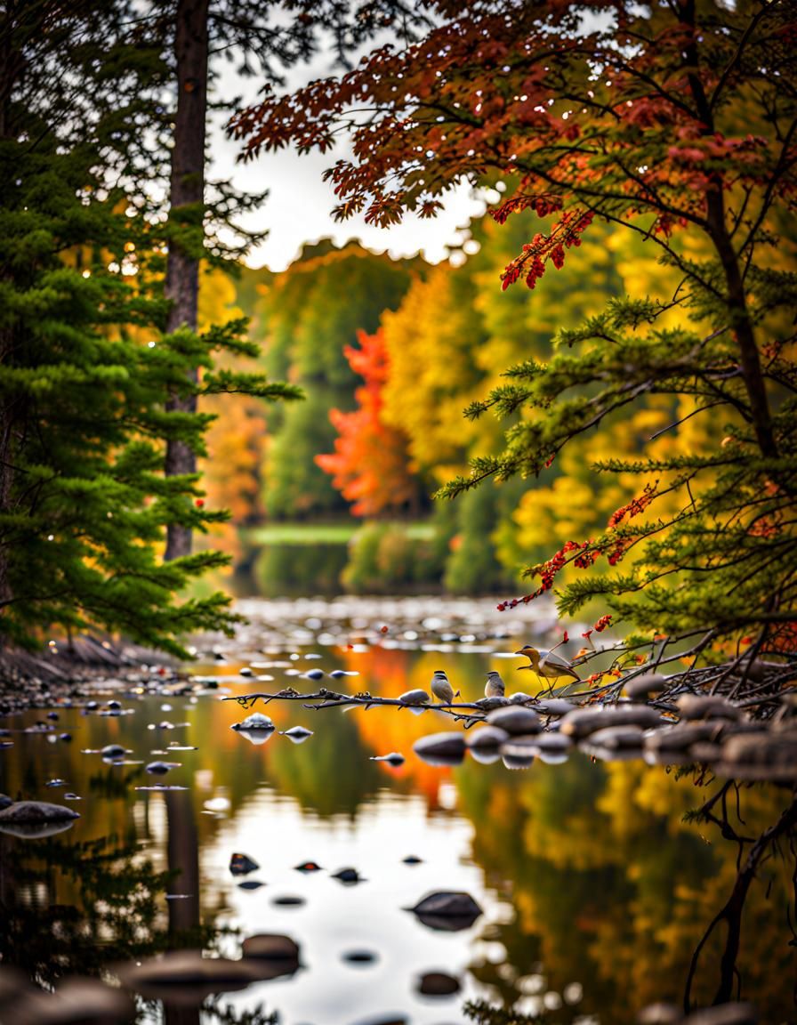 Autumn Nature Scene: Professional Photography