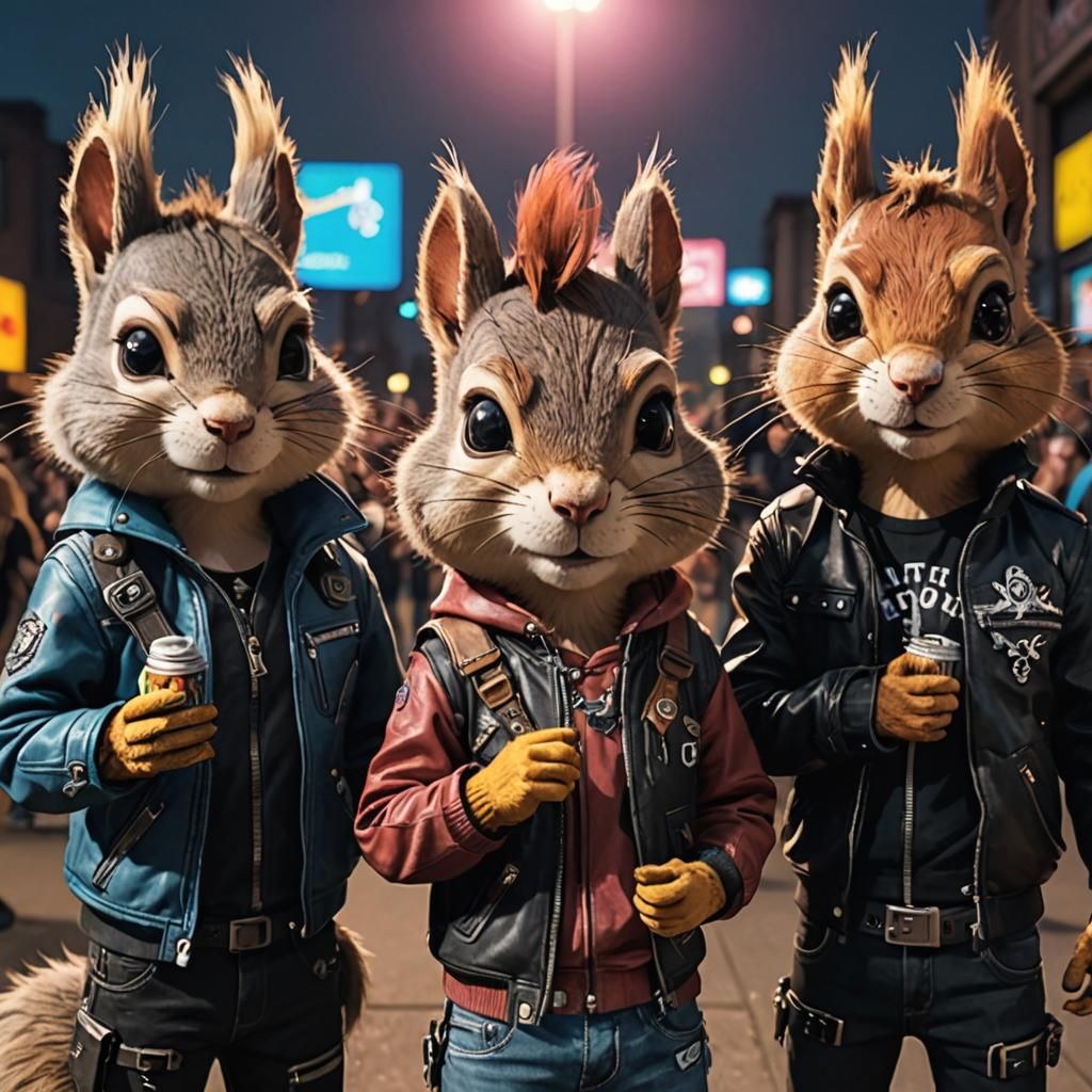 Squirrelpunk Circus: Aetherpunk Rydenpunk Hybrid