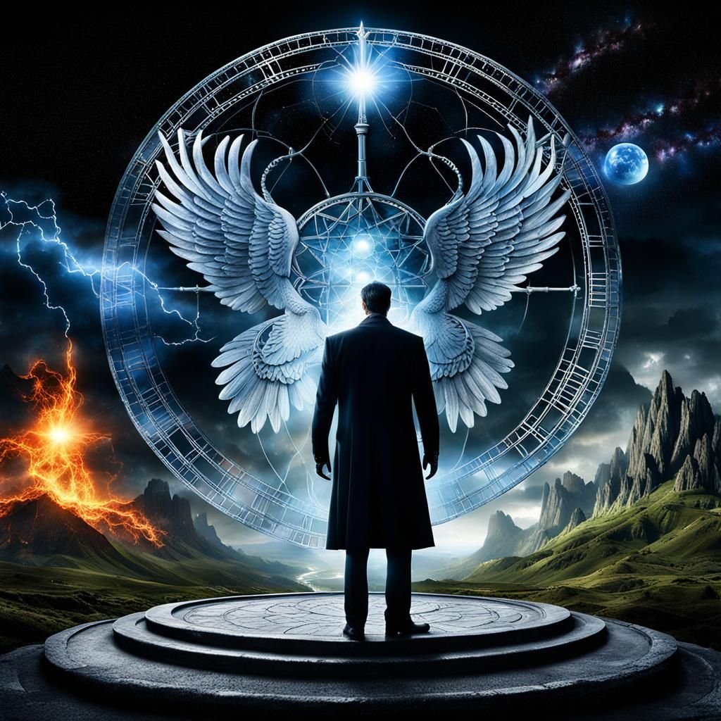 Magic Transformation in Dark Fantasy Concept Art