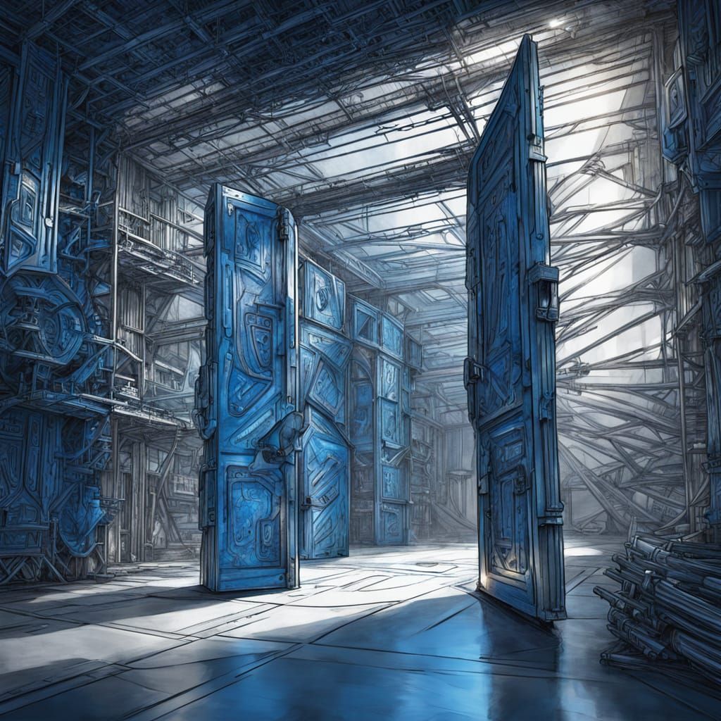 Pencil Opens Like Hangar Doors Revealing Artist's Thoughts