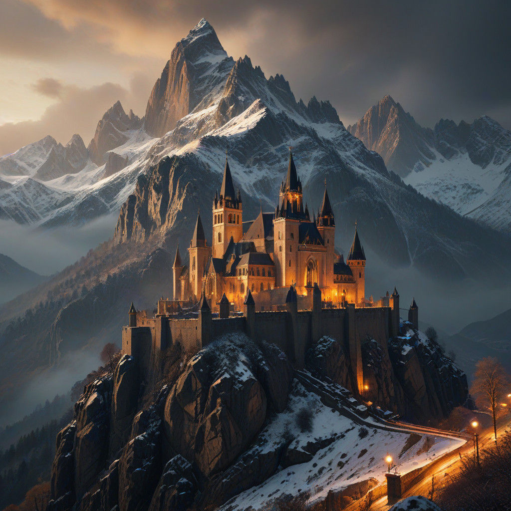 Ethereal Cataluña Landscape in Cinematic Style