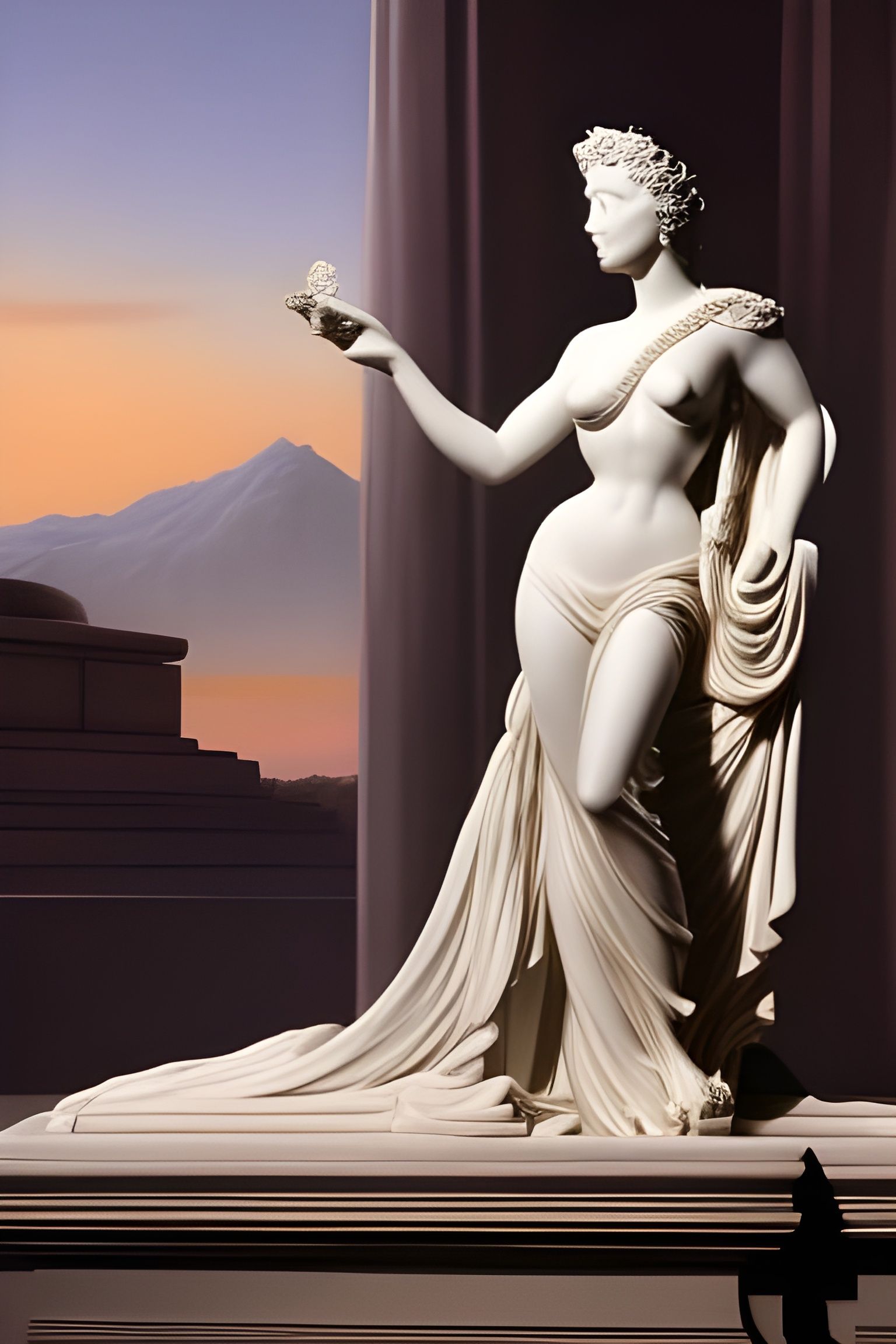 marble statue of Venus