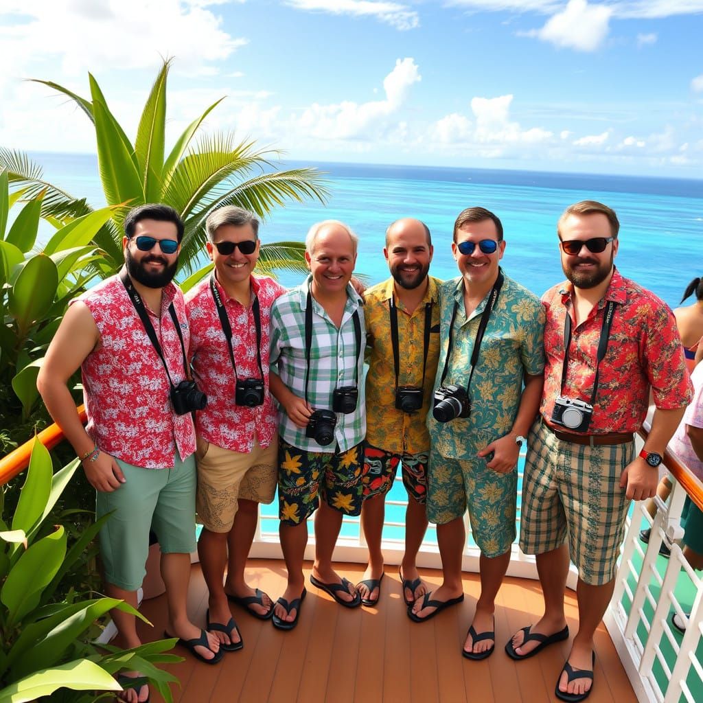 Colorful Family Moments on a Whimsical Seaside Getaway