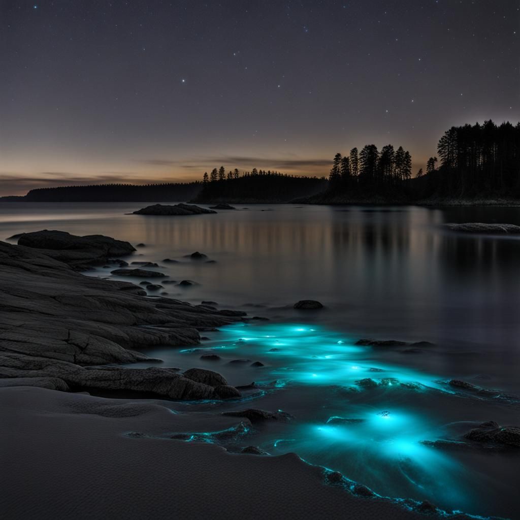 Bioluminescent Landscape