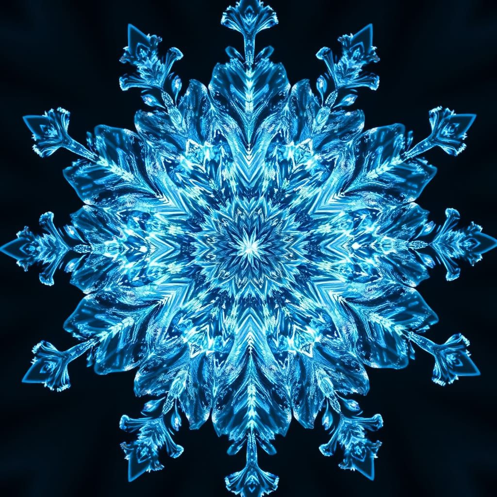 Fractal Masterpiece in Opalescent Hues