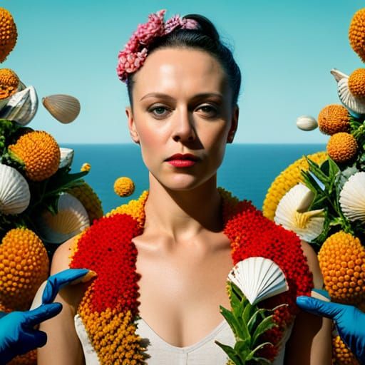 Seasons Assemblage in Steampunk Style