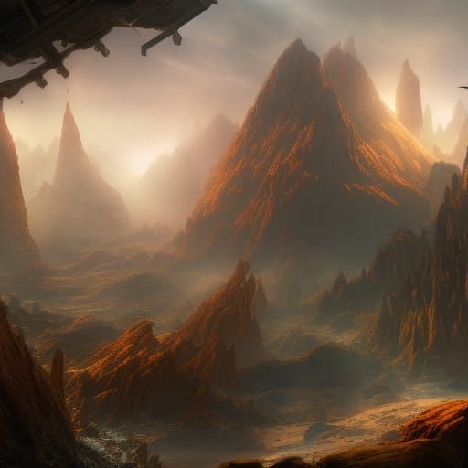 Anima DC Comics: Detailed Matte Painting