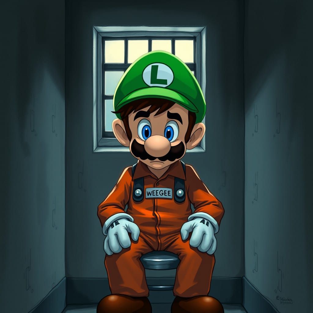 Lonely Prisoner in Despairing Solitude