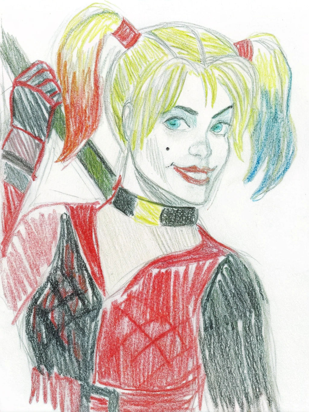 Harley Quinn in Studio Lighting: High-Definition, Playful