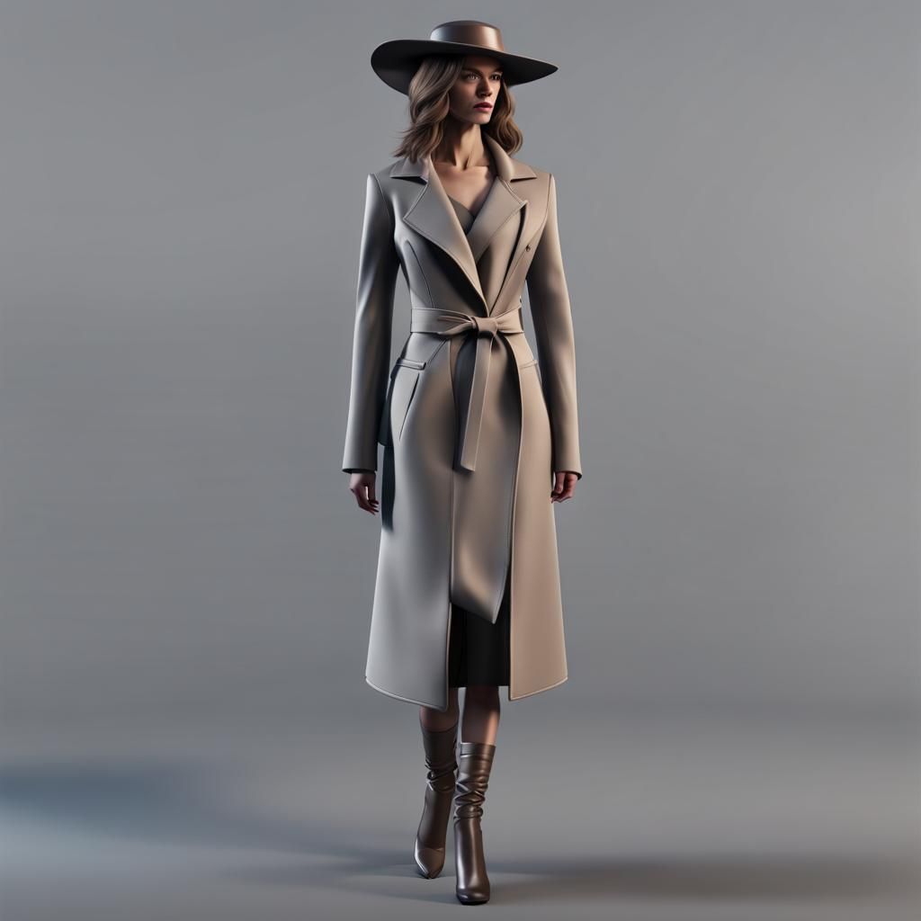 Modern Women's Clothing Designs: 3D Shading