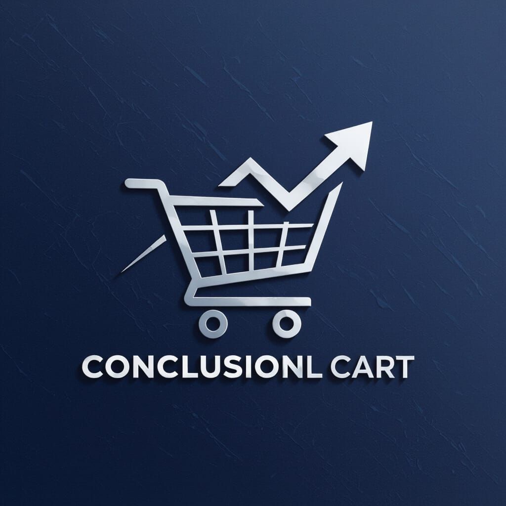 Modern Vector Logo for Conclusionl Cart