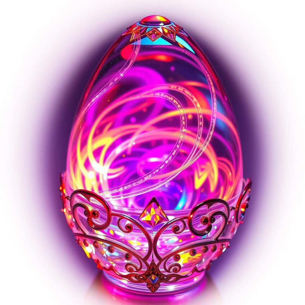 Enchanted Scrying Glass: A Luminous Digital Masterpiece