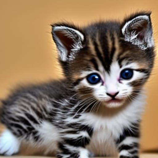 Fluffy Kittens Generated by AI