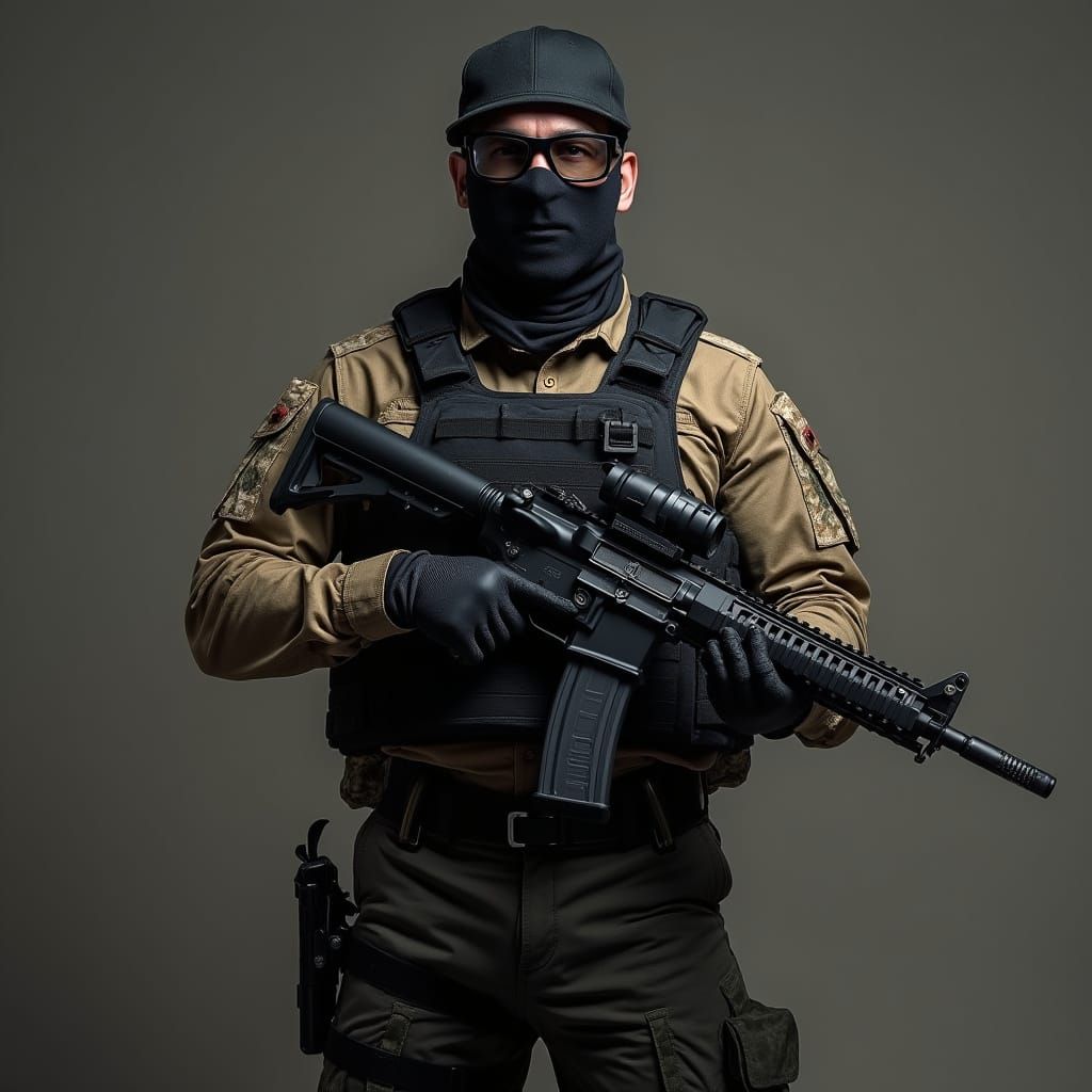 Tactical Operative in Covert Ops Gear