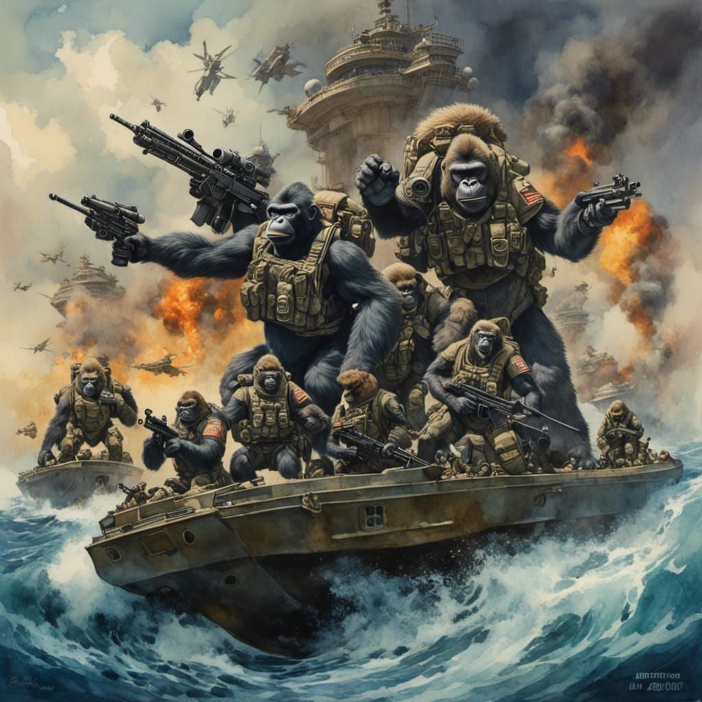 U.S. Navy Gorilla Assault Team 6