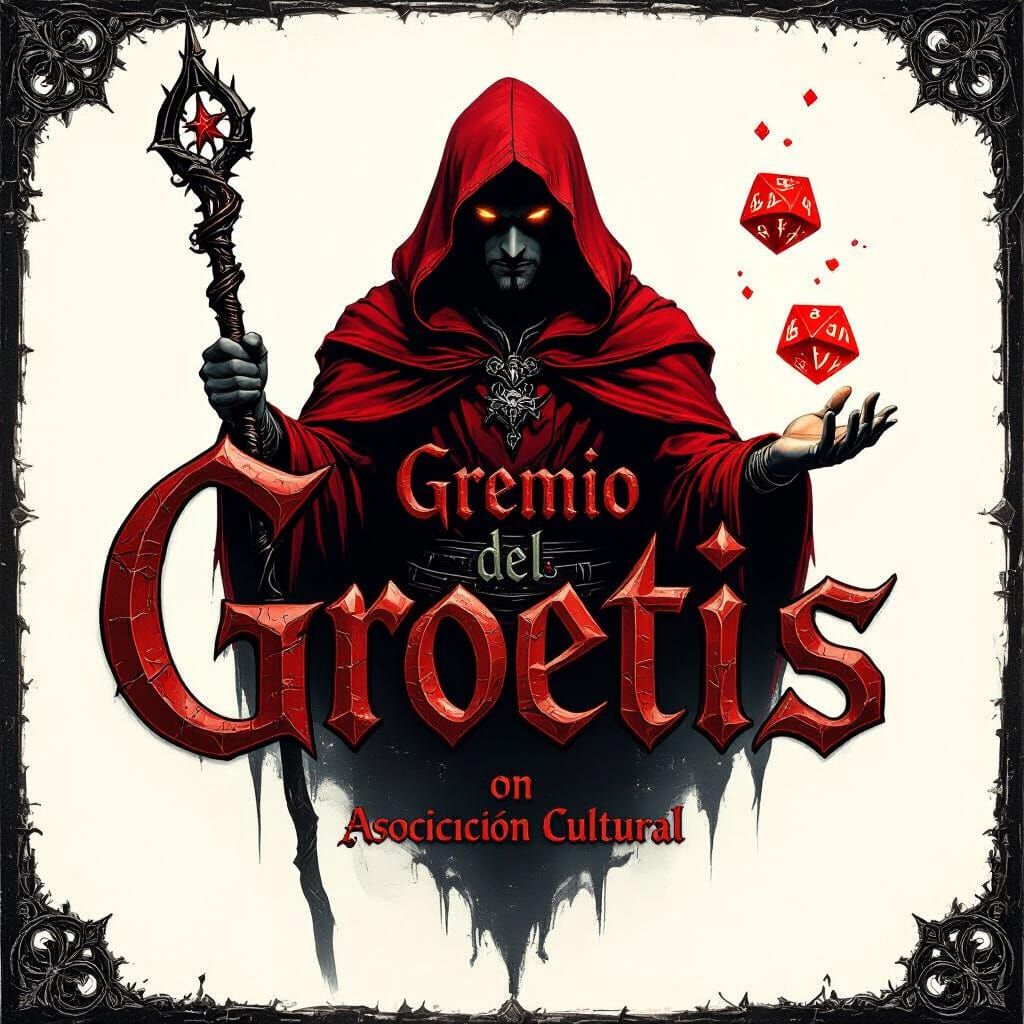 Gremio del Ars Goetia Logo in Mystical Style