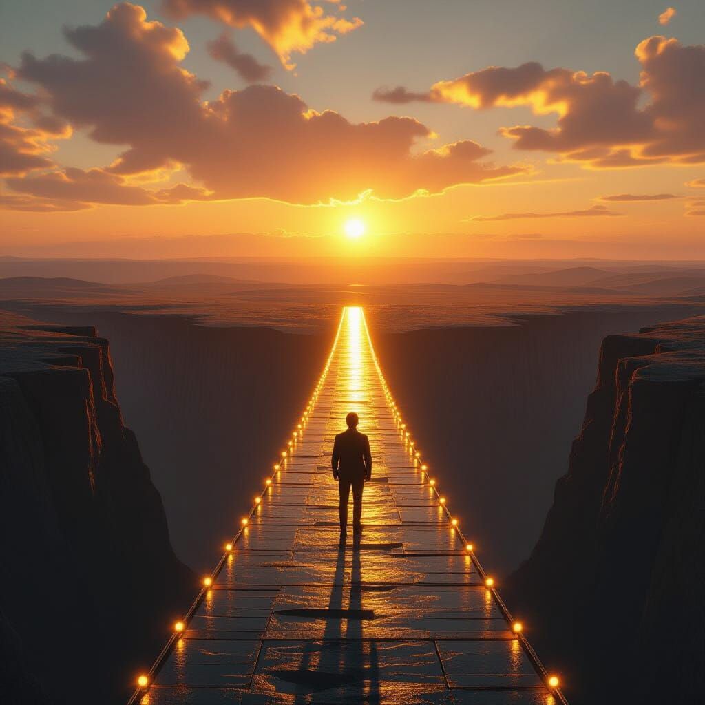 Triumph Over Fear: Golden Bridge to a Brighter Future