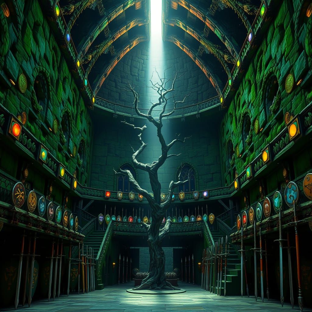 Ancient Emerald Halls of Honor and Wonder