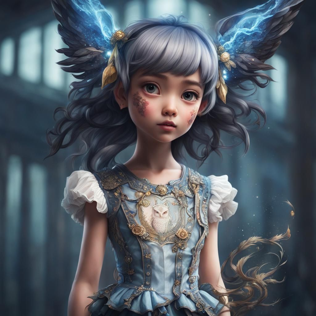 Rose Tattoo with Bioluminescent Glow, Digital Art