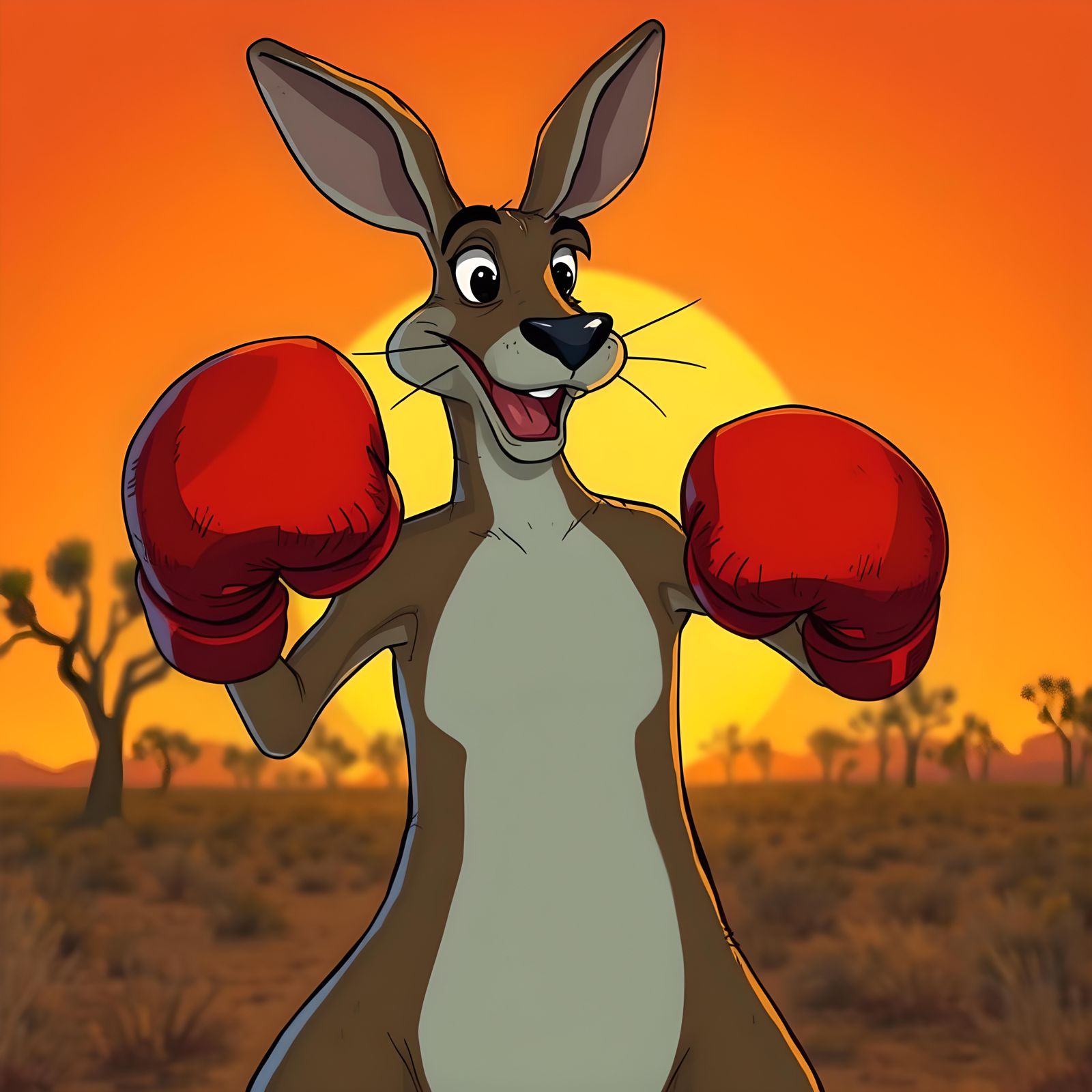 Kangaroo Boxer