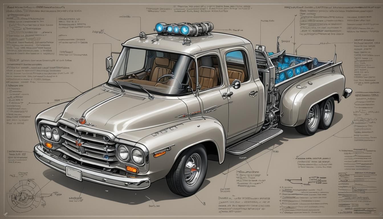 very cool pickup truck