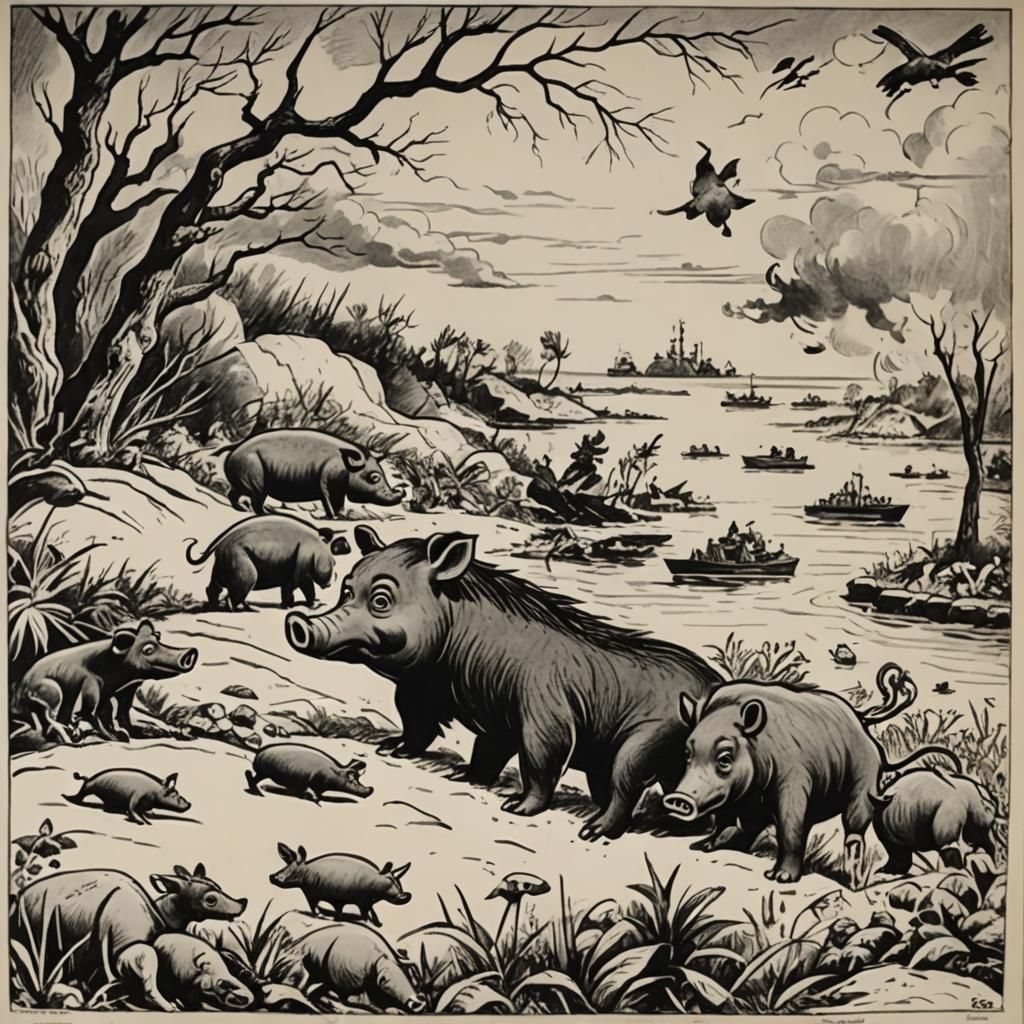 Bay of Pigs Propaganda in Dr. Seuss Style