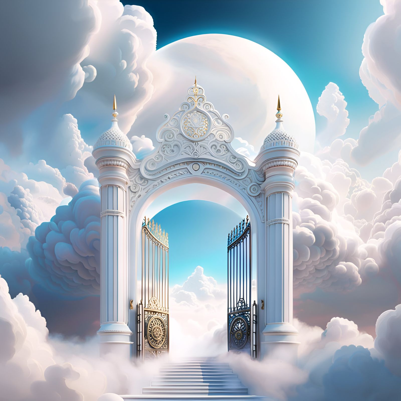 Gate entrance to the City of Angels