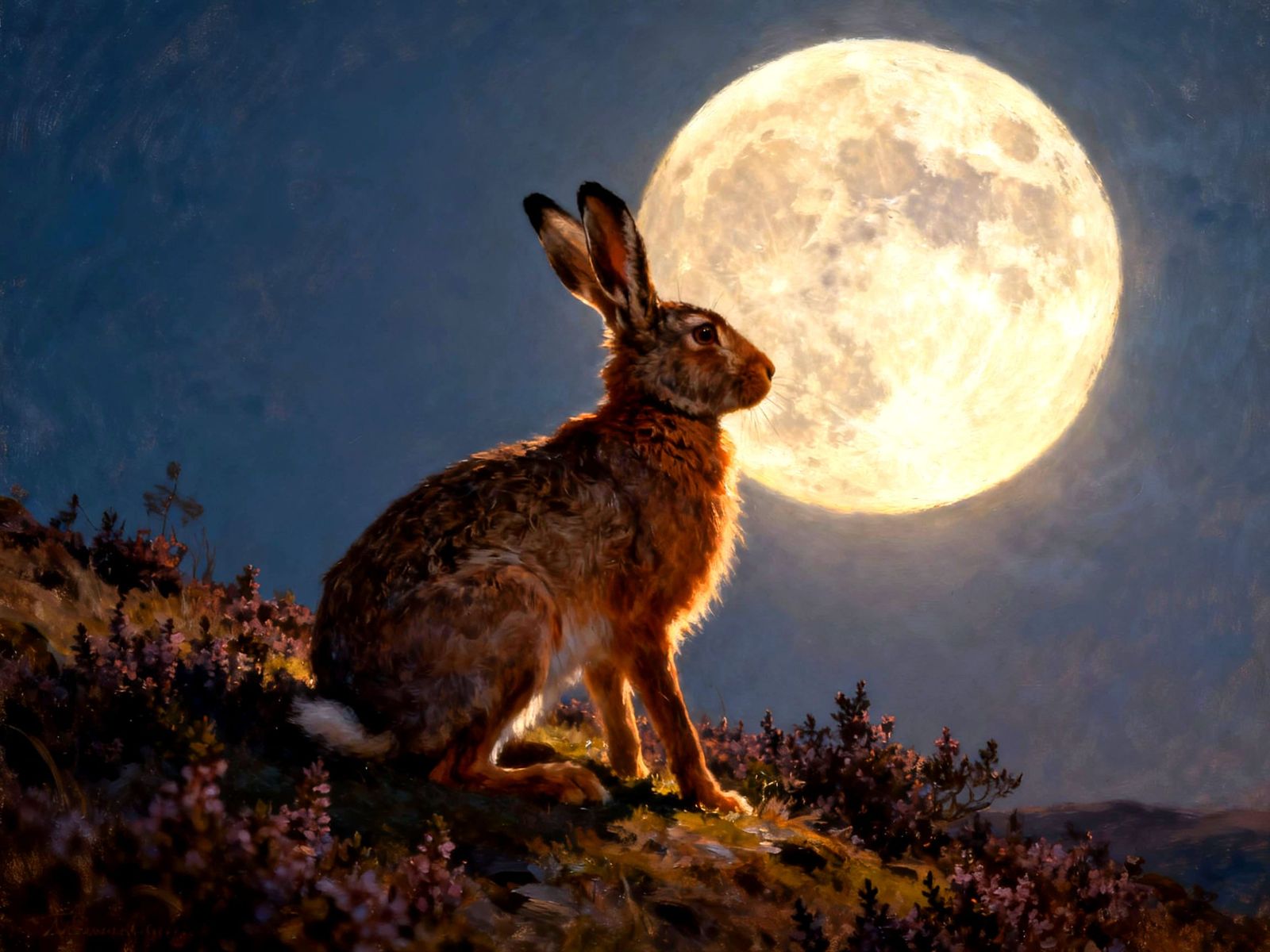 Brown Hare (Lepus Europaeus)