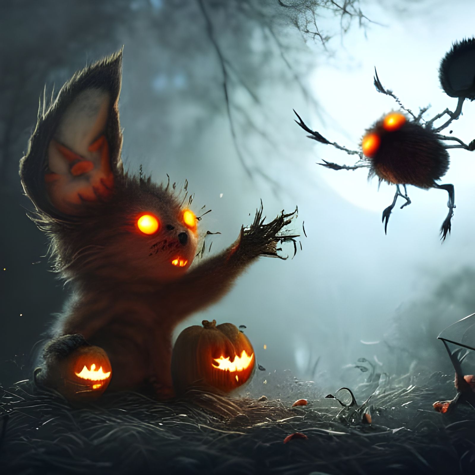 Grave of the stuffed animals