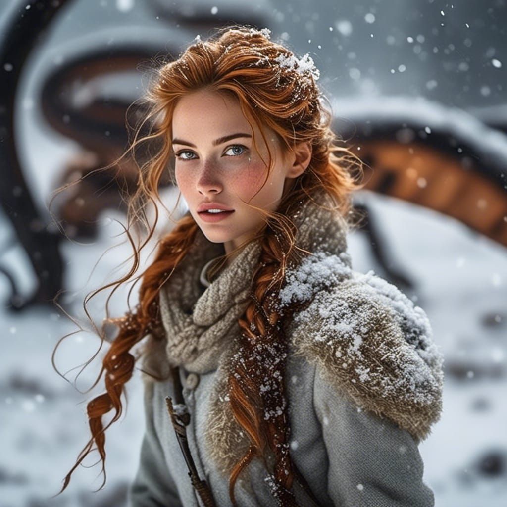 Fluffy!  Here, girl!