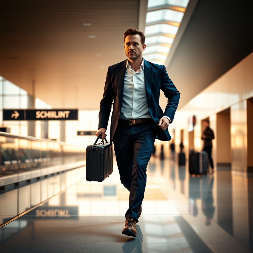 Racing Through Schiphol Airport in Style